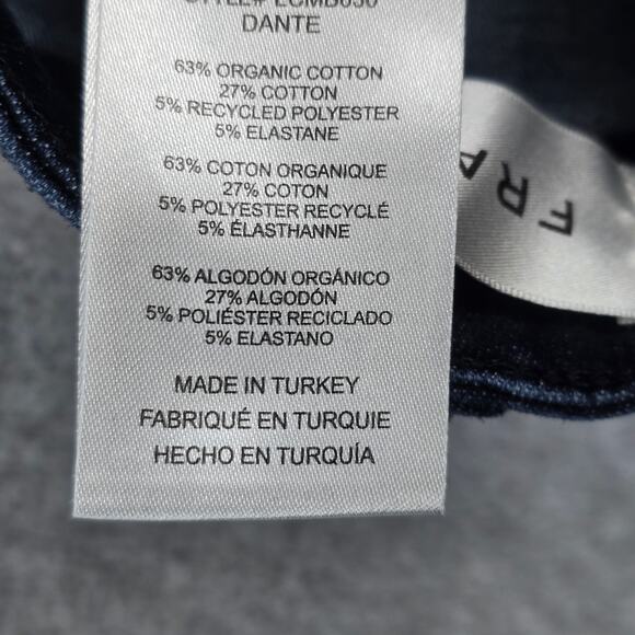 Frame Jeans Womens Size 28 Le Crop Mini Boot Style LCMB630 Dante - Picture 12 of 16